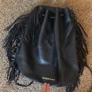 Victoria’s Secret leather backpack